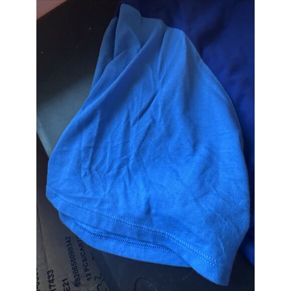 Nike Dri-FIT Men's Athletic Cut Short Sleeve Graphic T-Shirt Size 3XL Blue - Picture 4 of 5